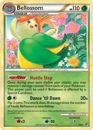 Bellossom (HGSS Undaunted) 001/090 - Deck Exclusives