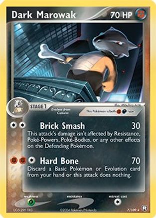 Dark Marowak (EX Team Rocket Returns) 007/109 - Deck Exclusives