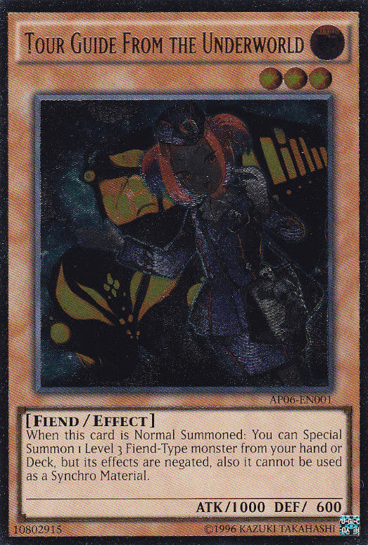Tour Guide From the Underworld [AP06-EN001] Ultimate Rare - Josh's Cards