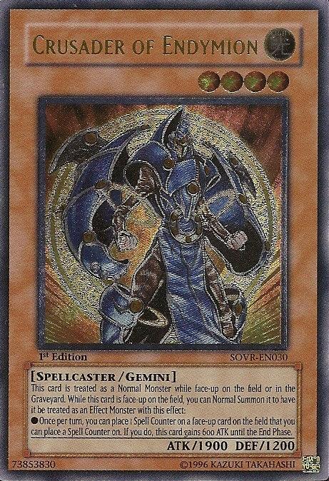 Crusader of Endymion [SOVR-EN030] Ultimate Rare - Josh's Cards