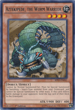 Aztekipede, the Worm Warrior [BP03-EN041] Rare - Josh's Cards