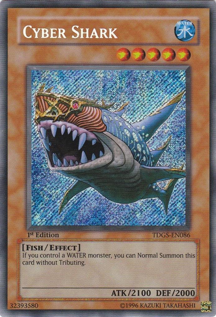 Cyber Shark [TDGS-EN086] Secret Rare - Josh's Cards