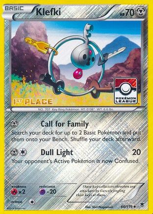 Klefki 066/119 - League & Championship Cards - Reverse Holofoil