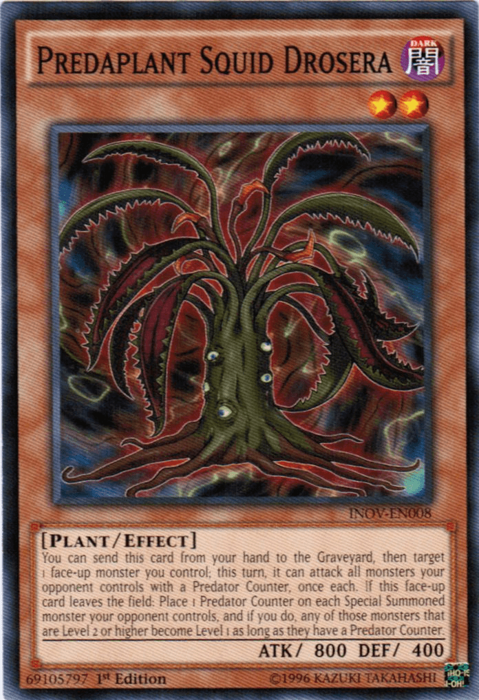 Predaplant Squid Drosera [INOV-EN008] Common - Josh's Cards