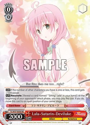 Lala-Satarin-Deviluke (TL/W37-E056 RR) - To Loveru Darkness 2nd