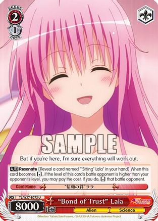 "Bond of Trust" Lala (TL/W37-E073 U) - To Loveru Darkness 2nd