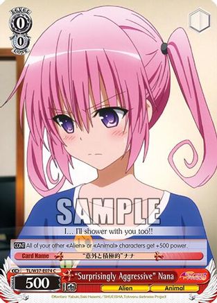 "Surprisingly Aggressive" Nana (TL/W37-E074 C) - To Loveru Darkness 2nd