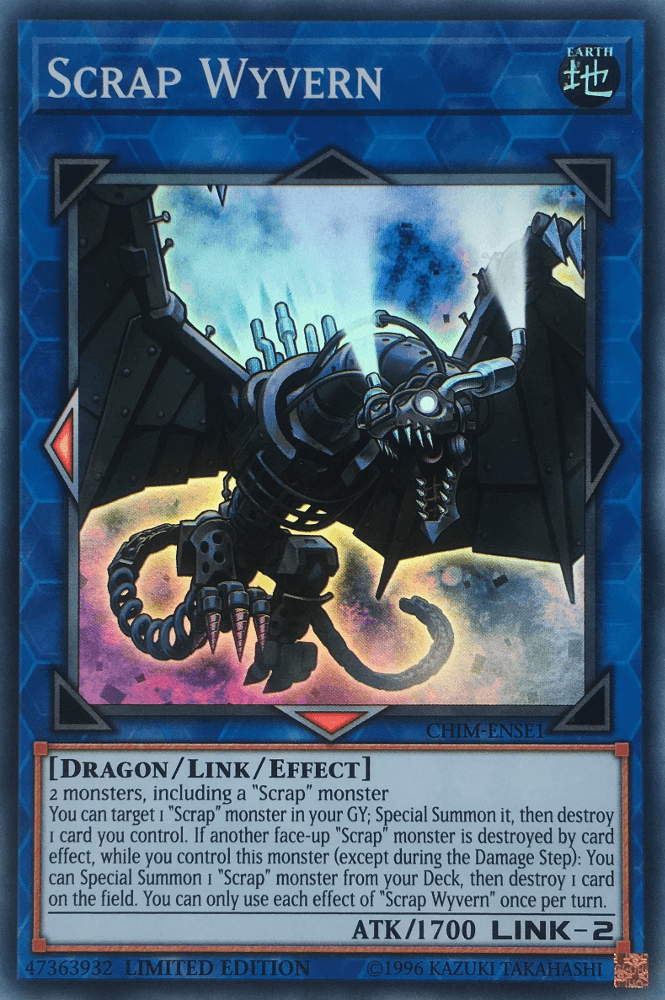Scrap Wyvern [CHIM-ENSE1] Super Rare - Josh's Cards