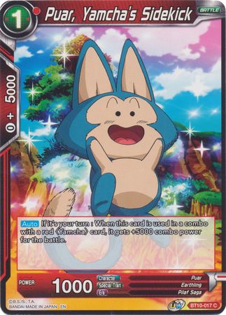 Puar, Yamcha's Sidekick (BT10-017) [Rise of the Unison Warrior 2nd Edition] Parallel Foil