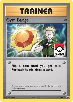 Pokemon: Gym Badge (Surge) Promo XY205 - Near Mint