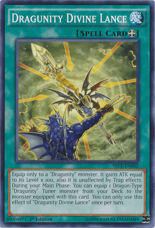 Dragunity Divine Lance [SECE-EN062] Common - Josh's Cards