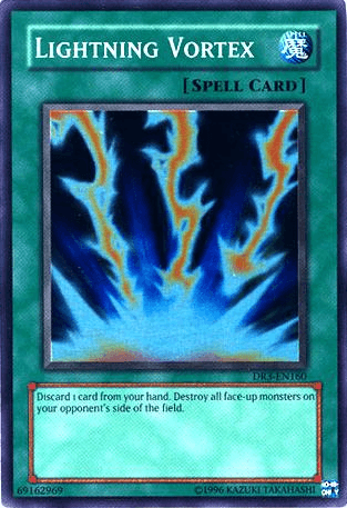Lightning Vortex [DR3-EN160] Super Rare - Josh's Cards