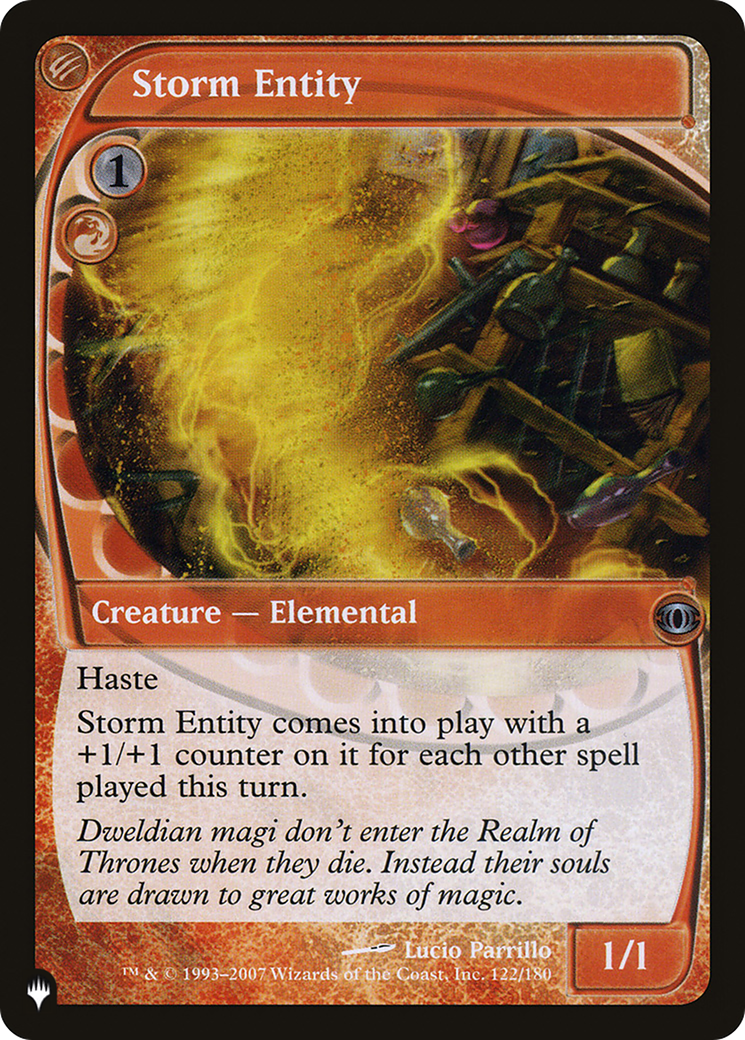 Storm Entity (LIST-FUT-122) - The List