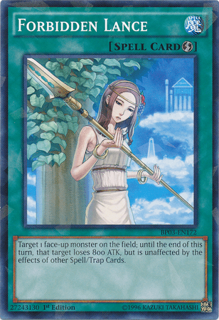 Forbidden Lance [BP03-EN172] Shatterfoil Rare - Josh's Cards