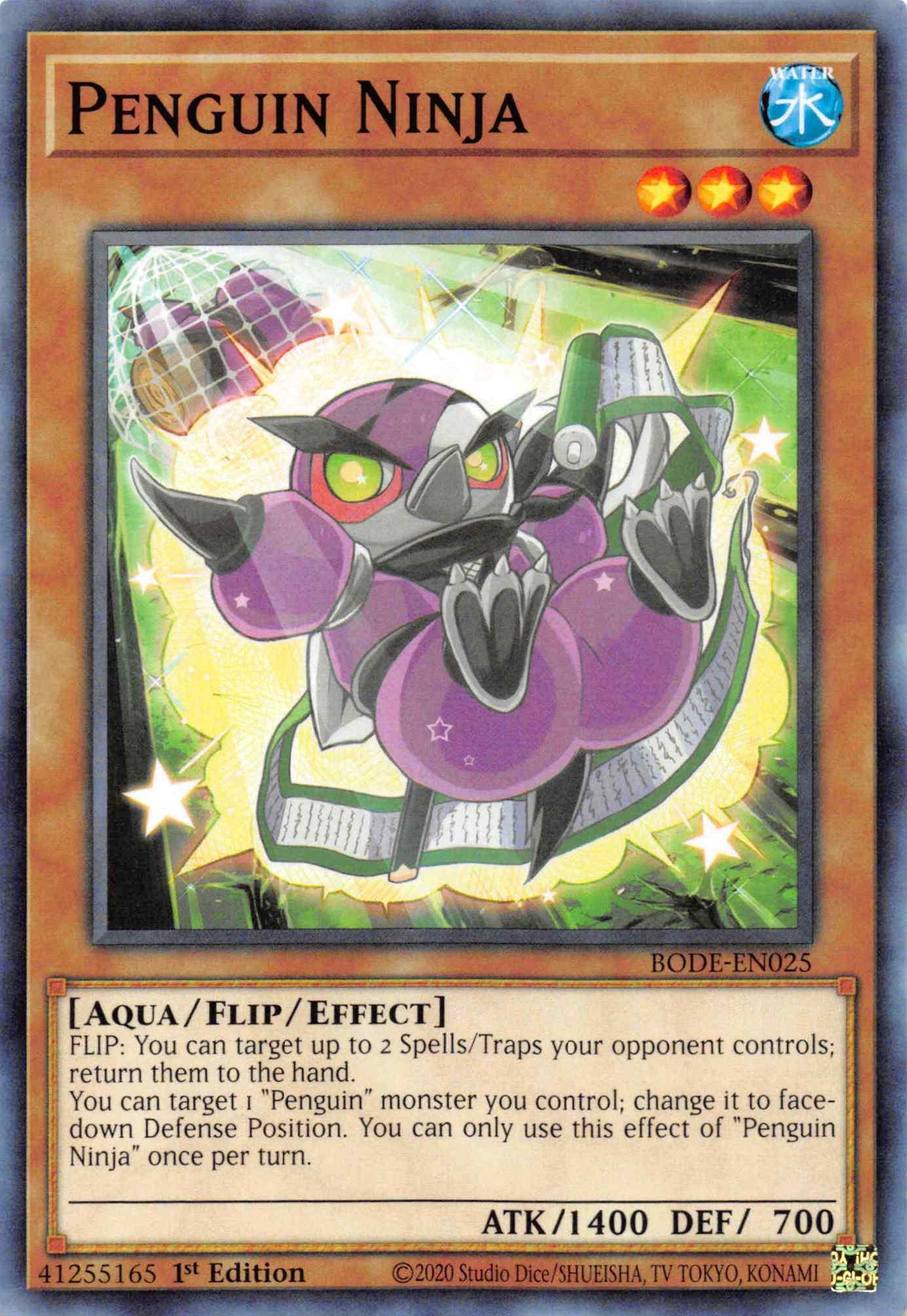 Penguin Ninja [BODE-EN025] Common - Josh's Cards