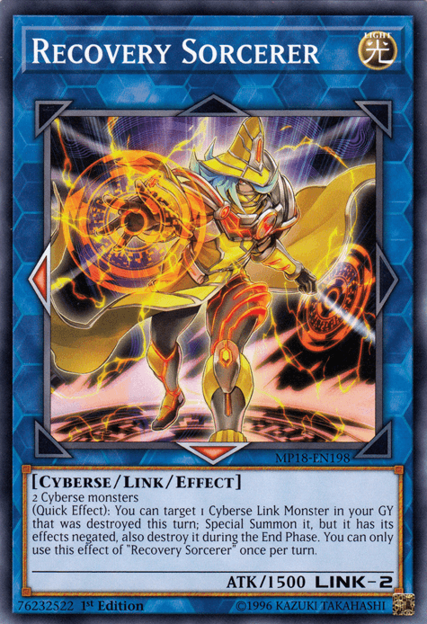 Recovery Sorcerer [MP18-EN198] Common - Josh's Cards