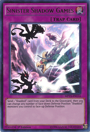 Sinister Shadow Games [MP15-EN114] Ultra Rare - Josh's Cards