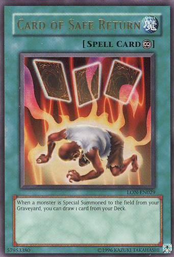Card of Safe Return [LON-EN029] Ultra Rare - Josh's Cards