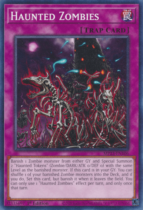 Haunted Zombies [MP23-EN106] Common - Josh's Cards