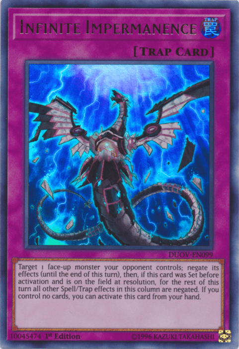 Infinite Impermanence [DUOV-EN099] Ultra Rare - Josh's Cards