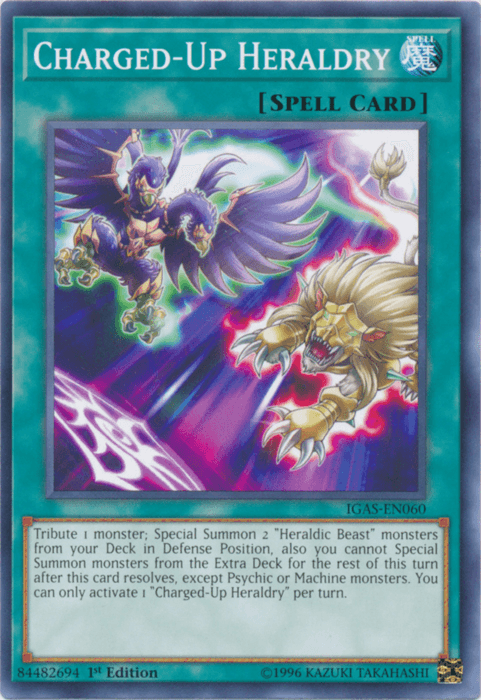 Charged-Up Heraldry [IGAS-EN060] Common - Josh's Cards
