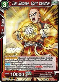 Tien Shinhan, Spirit Vanisher (BT9-012) [Universal Onslaught Prerelease Promos] Parallel Foil