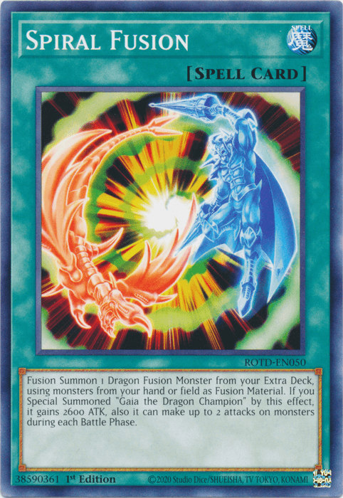 Spiral Fusion [ROTD-EN050] Common - Josh's Cards
