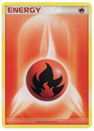 FireEnergy (2007 Unnumbered Style Non-Holo) /P - League & Championship Cards