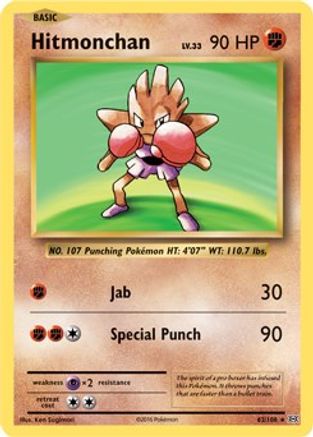 Hitmonchan - 62/108 (XY Evolutions) ()