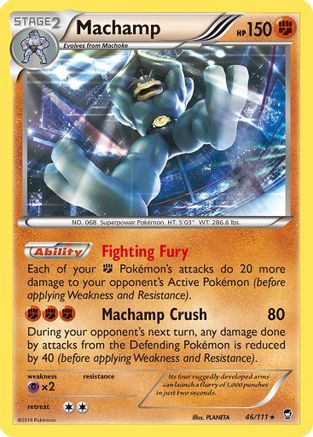 Machamp (XY Furious Fists) 046/111 - Deck Exclusives