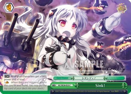 Sink! (Parallel Foil) (KC/SE28-E23 CC) - KanColle: Fleet in the Deep Sea, Sighted!