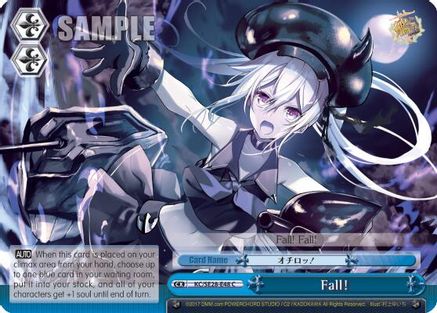 Fall! (Parallel Foil) (KC/SE28-E48 CC) - KanColle: Fleet in the Deep Sea, Sighted!