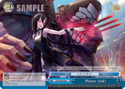 Please sink! (KC/SE28-E49 CC) - KanColle: Fleet in the Deep Sea, Sighted!
