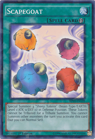 Scapegoat [BP03-EN139] Shatterfoil Rare - Josh's Cards