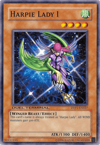 Harpie Lady 1 [DTP1-EN027] Common - Josh's Cards
