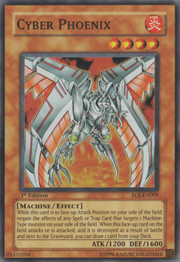 Cyber Phoenix [EOJ-EN009] Super Rare - Josh's Cards
