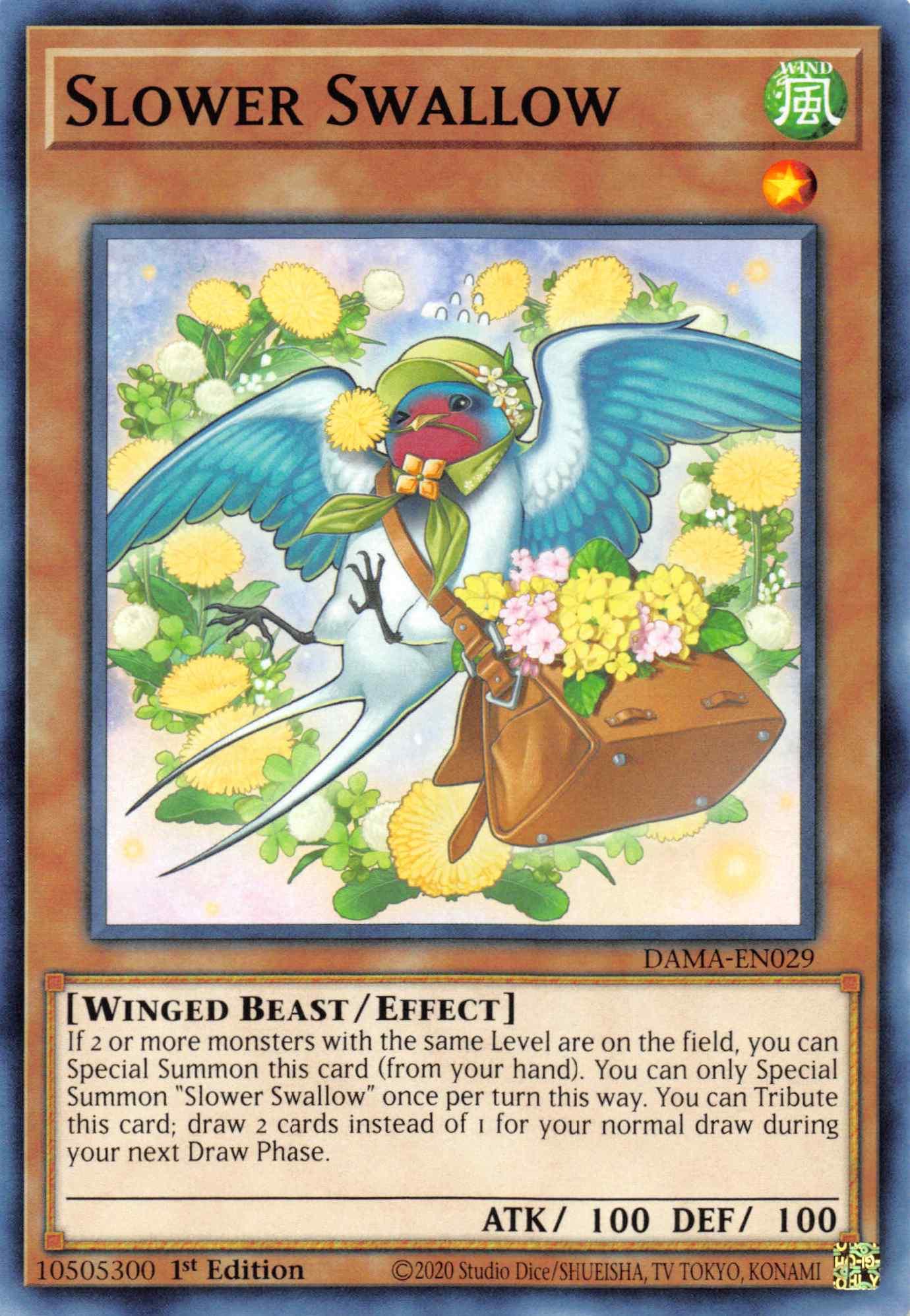 Slower Swallow [DAMA-EN029] Common - Josh's Cards