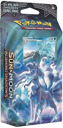 Pokemon: Burning Shadows Theme Deck - "Luminous Frost" [Alolan Ninetales]