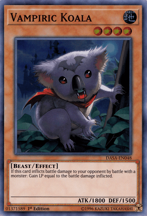 Vampiric Koala [DASA-EN048] Super Rare - Josh's Cards