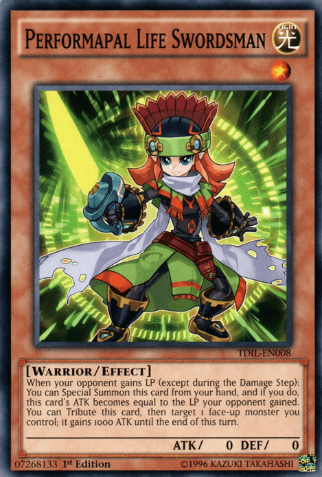 Performapal Life Swordsman [TDIL-EN008] Common - Josh's Cards