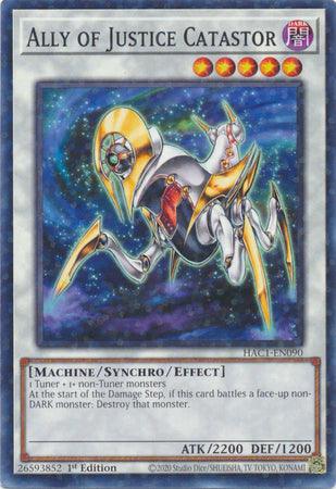 Ally of Justice Catastor (Duel Terminal) [HAC1-EN090] Common - Josh's Cards