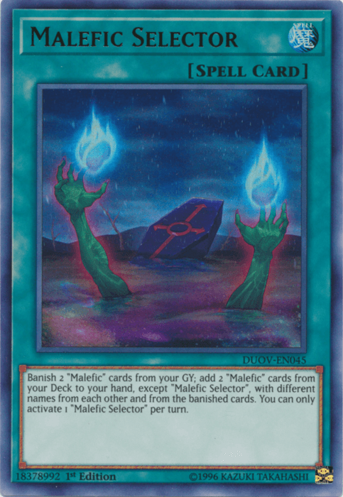 Malefic Selector [DUOV-EN045] Ultra Rare - Josh's Cards