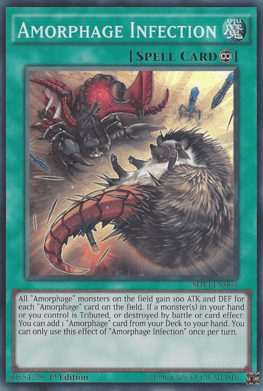 Amorphage Infection [SHVI-EN063] Super Rare - Josh's Cards