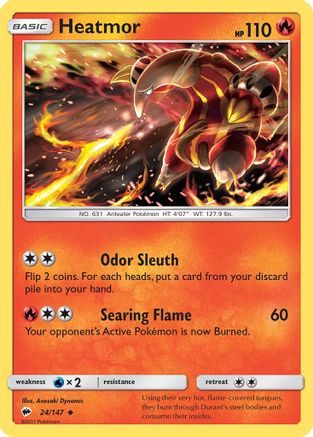 Heatmor 024/147 - SM  Burning Shadows
