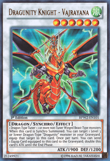 Dragunity Knight - Vajrayana [BPW2-EN101] Ultra Rare - Josh's Cards