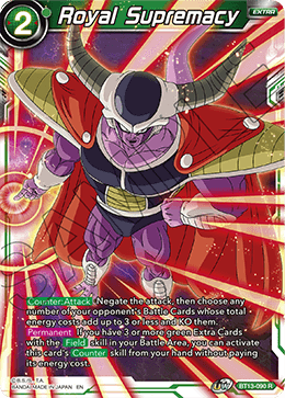 Royal Supremacy (Rare) (BT13-090) [Supreme Rivalry] Parallel Foil