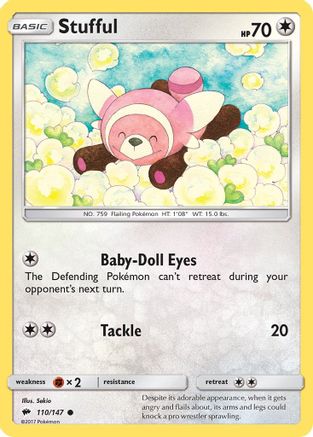 Stufful 110/147 - SM  Burning Shadows