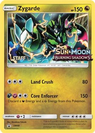 Zygarde - SM48 (Prerelease) [Staff] [SM48] (SM Promos) Holofoil