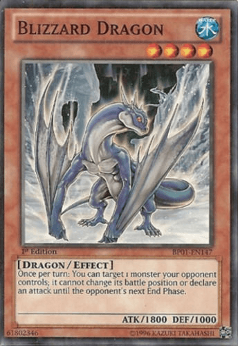 Blizzard Dragon [BP01-EN147] Starfoil Rare - Josh's Cards