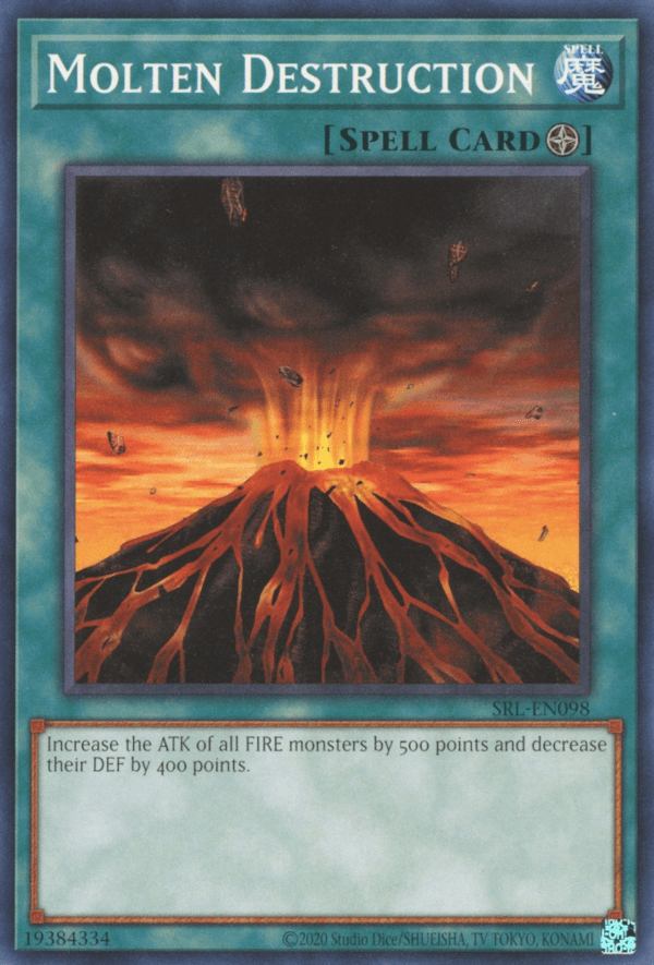 Molten Destruction [SRL-EN098] Short Print - Josh's Cards